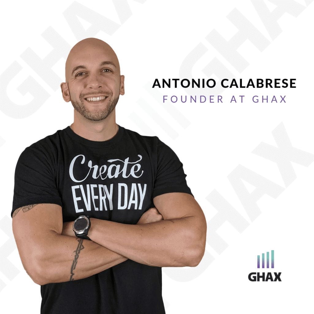 Antonio Calabrese Founder GHAX